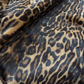 Leopard Print Longwool | Hair-On Calf Hide