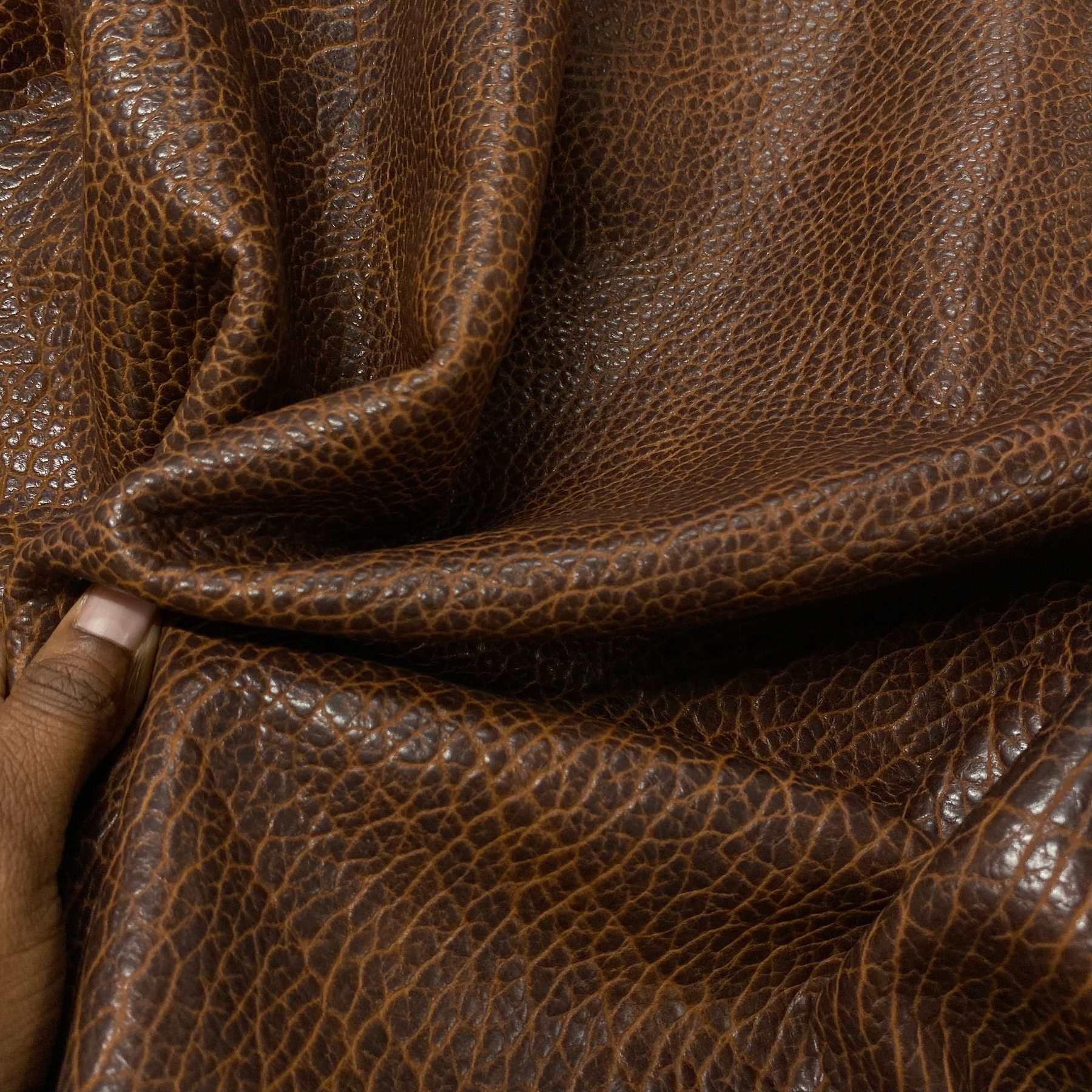 Lightweight Bison Leather Hide | Made in America